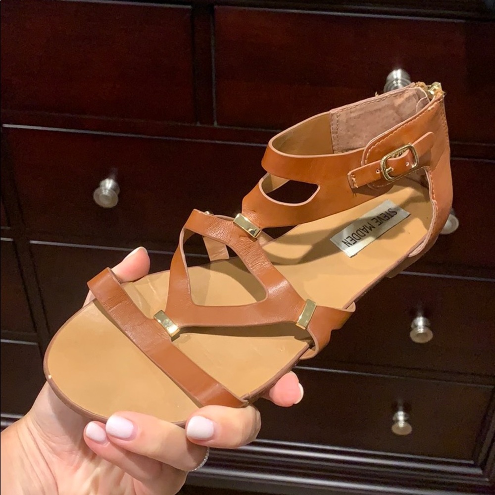 Cognac shoes